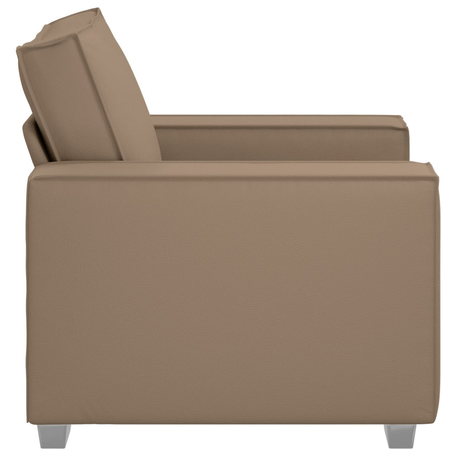 Fauteuil Kunstleer Cappuccino 59 cm