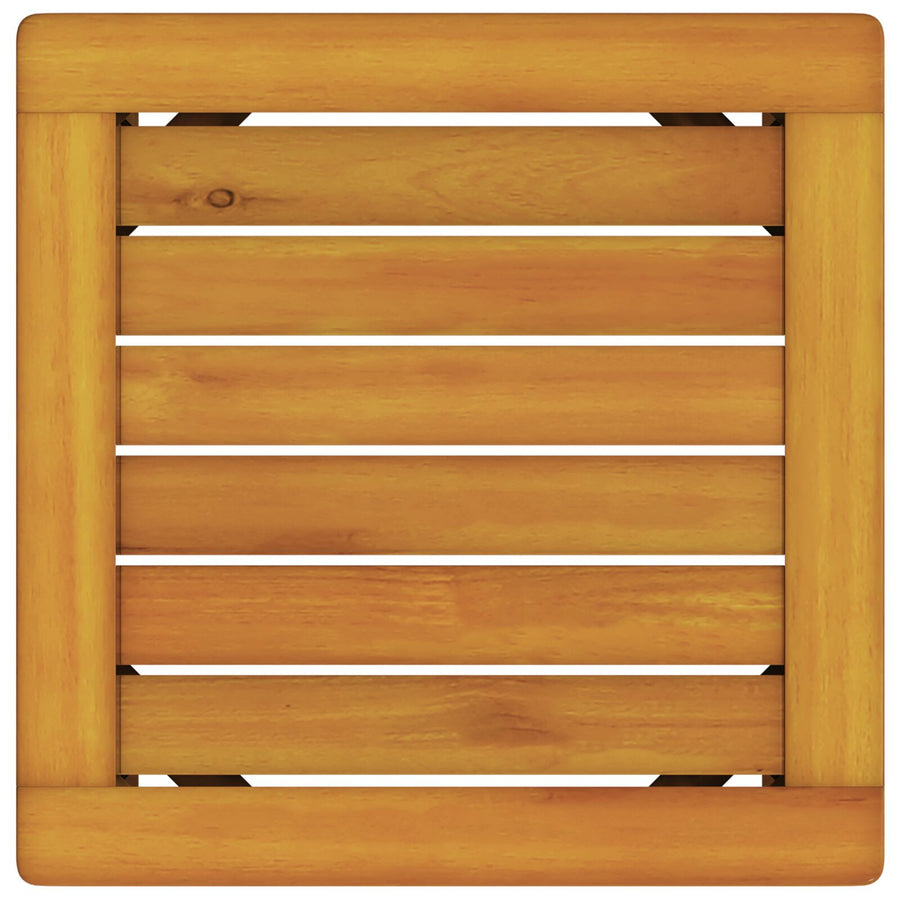Zonnebank Met Tafel Massief Acaciahout,  Zonnebank Massief Acaciahout