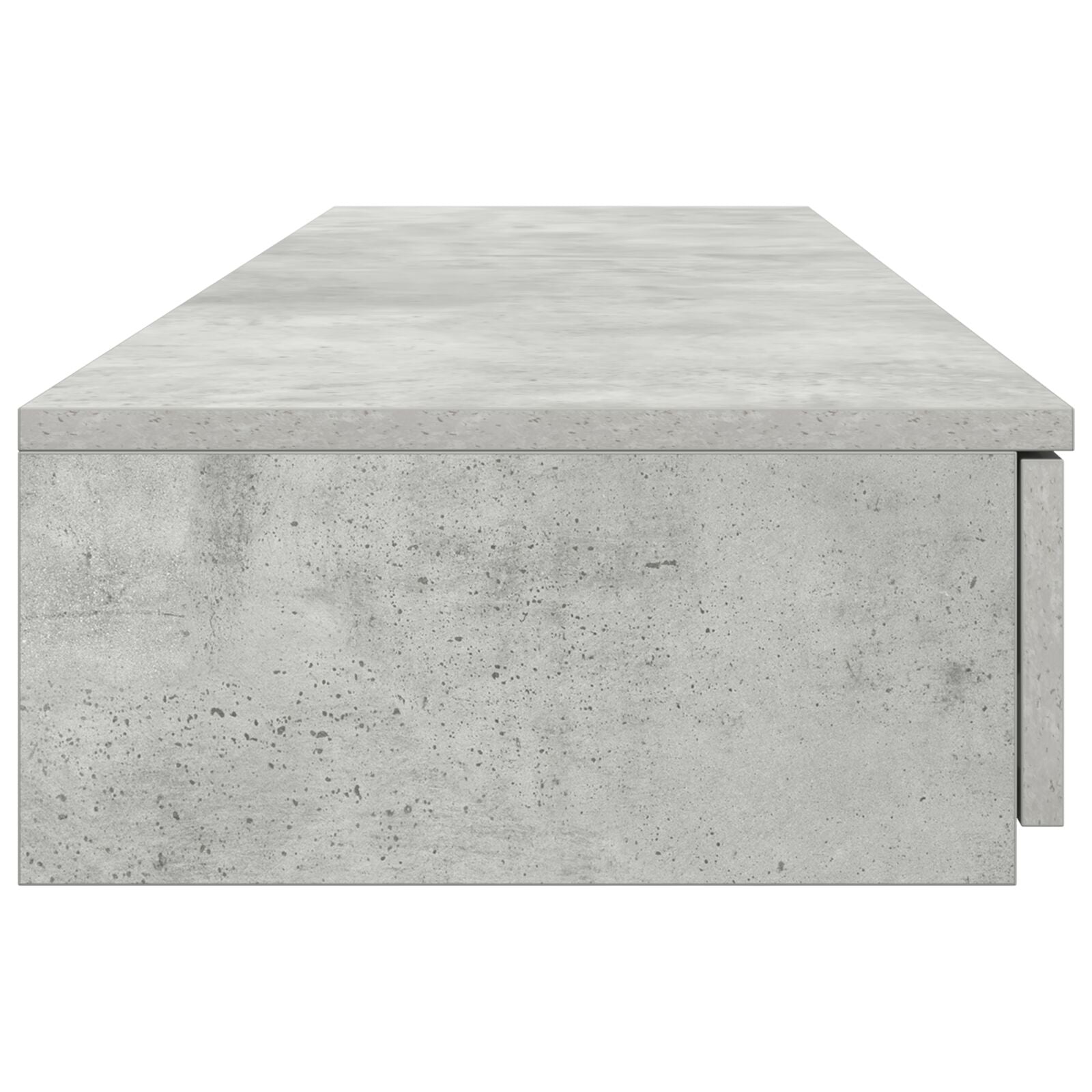 Nachtkastjes Gegoten Hout Betonnen grijs 160 x 36.5 x 16.5 cm