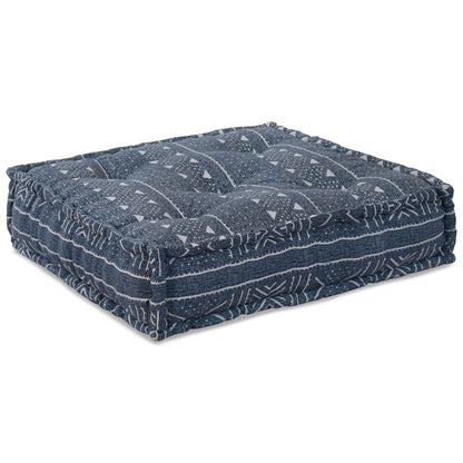 Modulaire Poef Indigo 70X70X36 Stof Indigo Print 70 x 70 x 36 cm Lounge bank