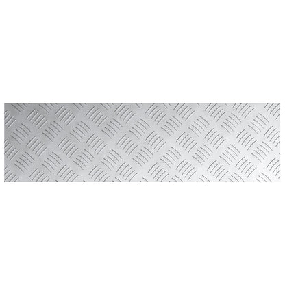 Aluminium Dambordplaten 4 Stuks Anti-Slip 70X20 Cm 70 x 20 x 0.2 cm Rechthoekig