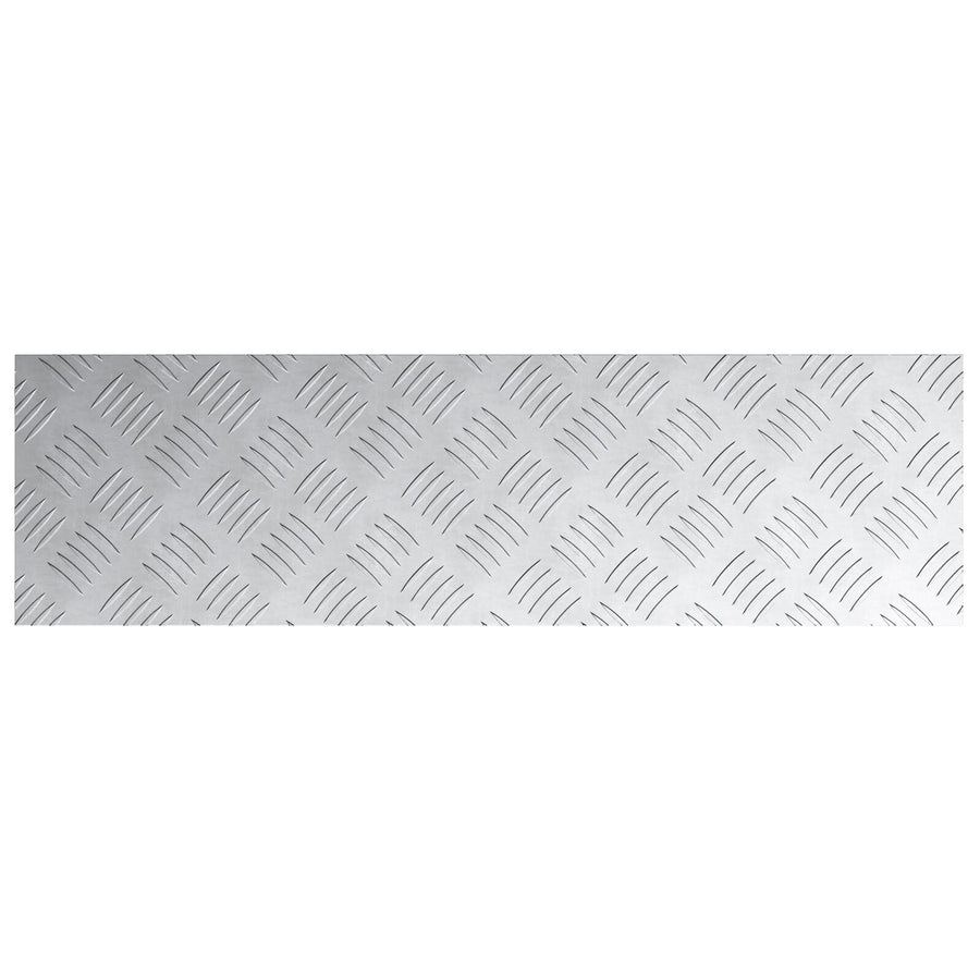 Aluminium Dambordplaten 4 Stuks Anti-Slip 70X20 Cm 70 x 20 x 0.2 cm Rechthoekig