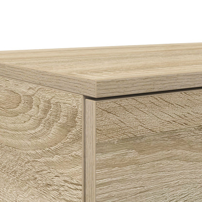 Bed Lades Samengesteld Hout Sonoma eiken 120 x 36,5 x 16,5 cm