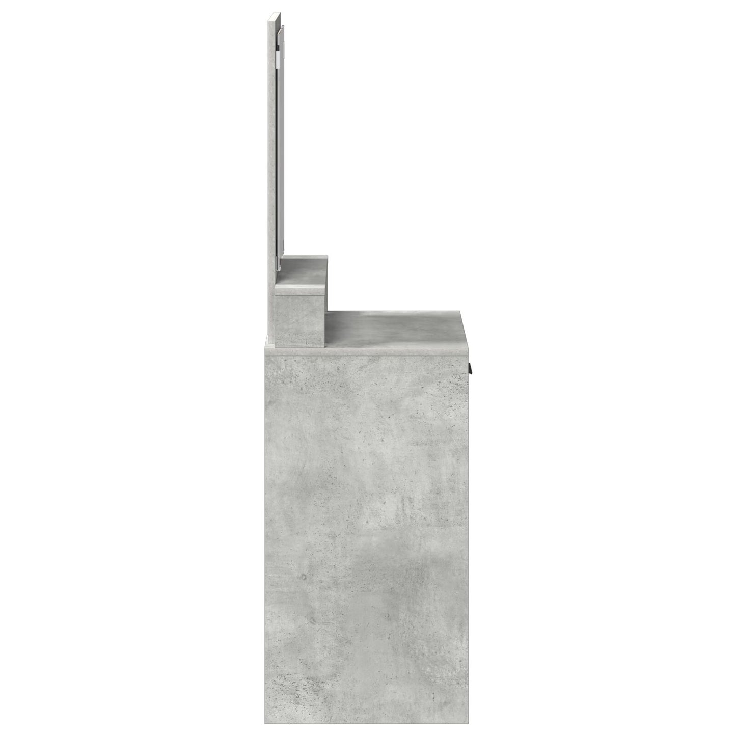Kaptafel Met Lades Betonnen Grijs 50 x 41 x 140 cm Beton Grijs