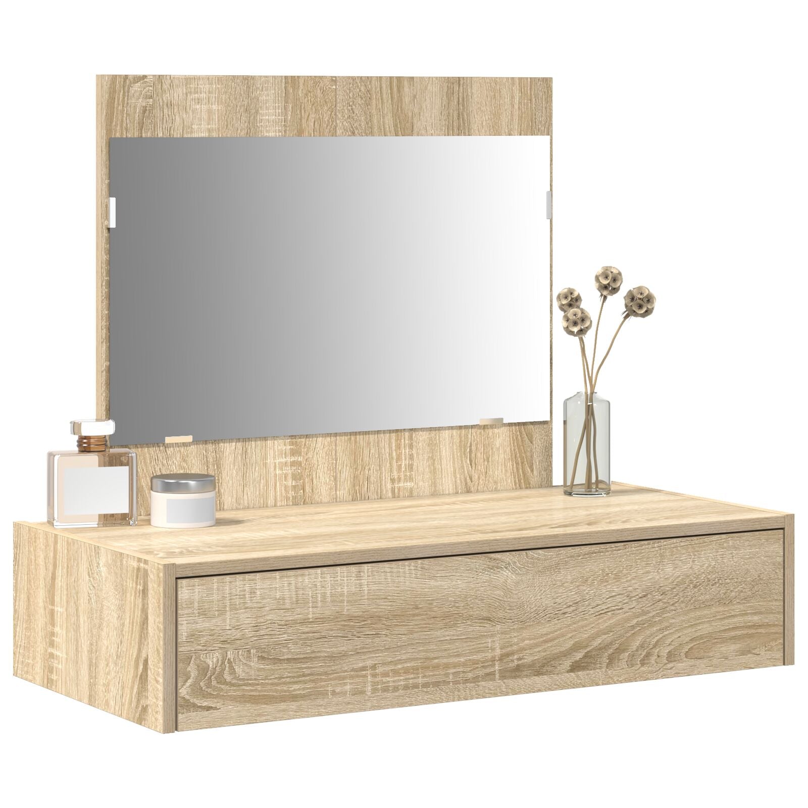 Wandkaptafel 83 x 40 x 70 cm Sonoma Eiken zonder LED