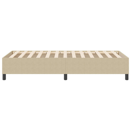 Boxspring Bed Corduroy Stof Lichtgroen grijs 80 x 200 cm