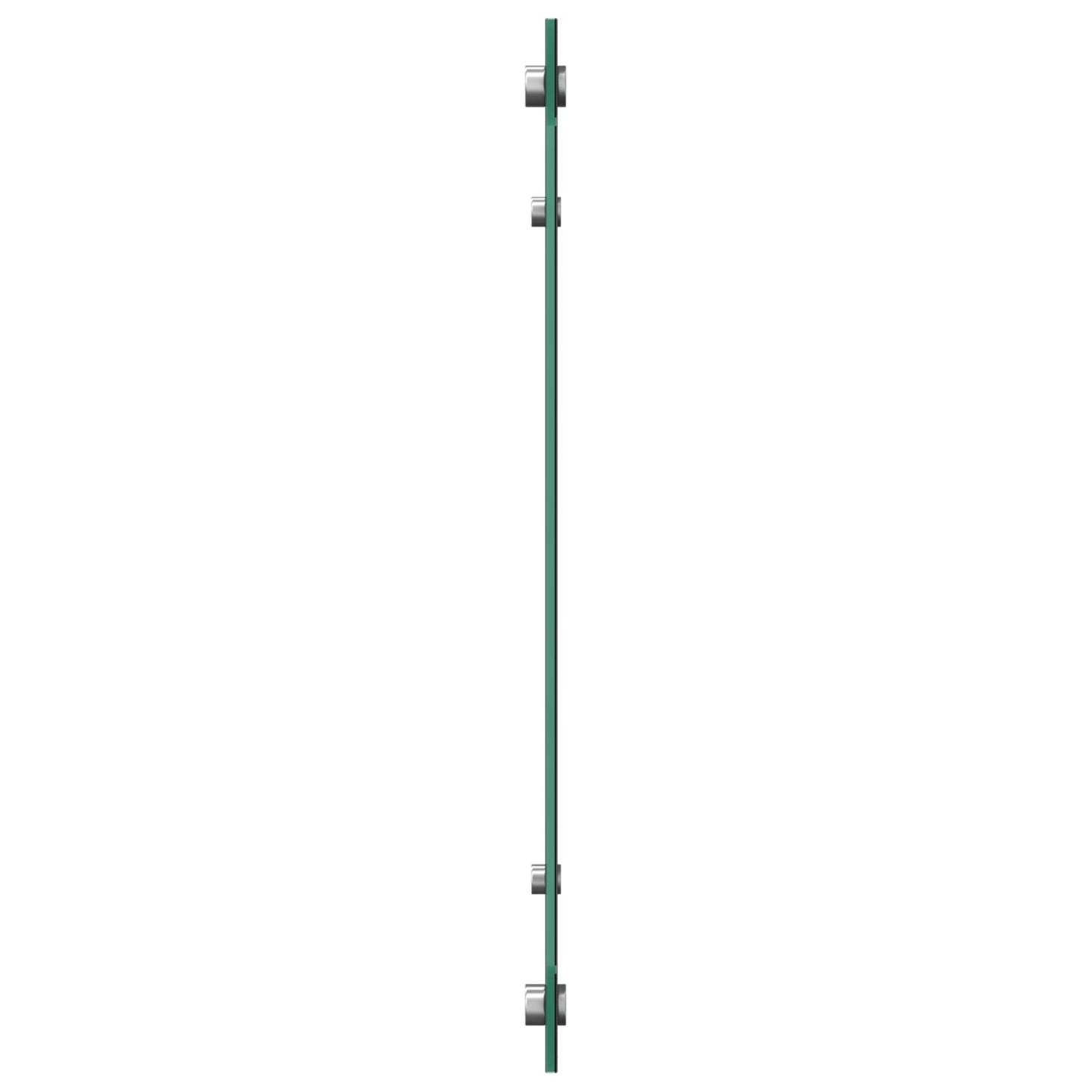 Donkergrijze Keukenachterwand 80X50X0.6 Cm Gehard Glas Donkergrijs 80 x 50 cm