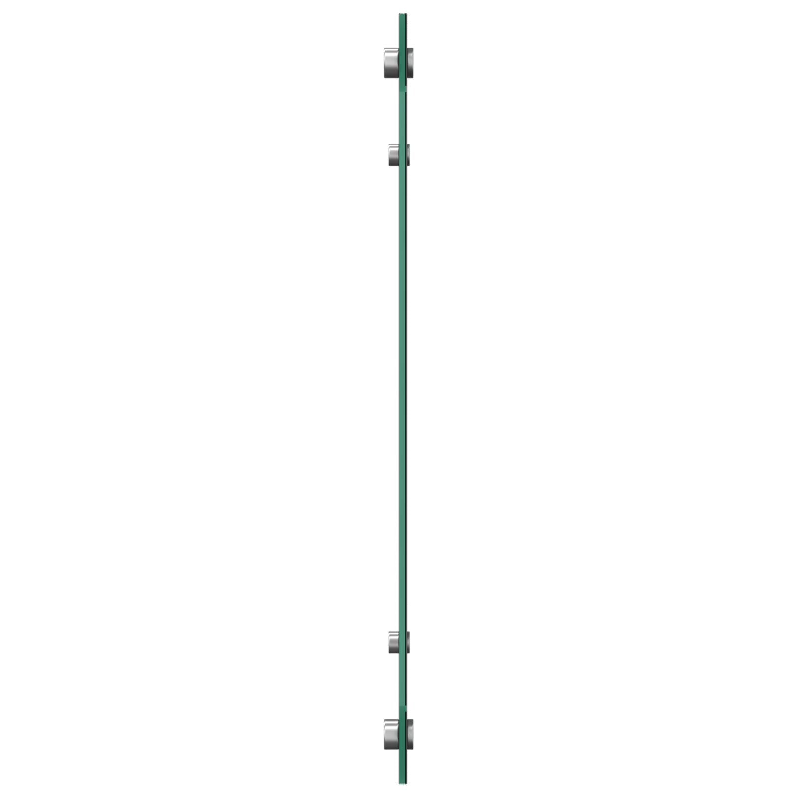 Donkergrijze Keukenachterwand 80X50X0.6 Cm Gehard Glas Donkergrijs 80 x 50 cm