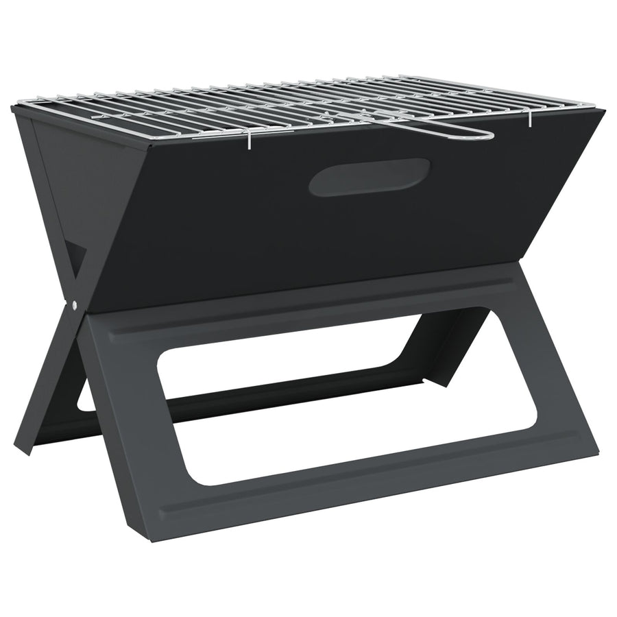 Kool Bbq Grill - Inklapbaar, Zwart, 46 X 30 X 31 Cm, Gemaakt Van Staal