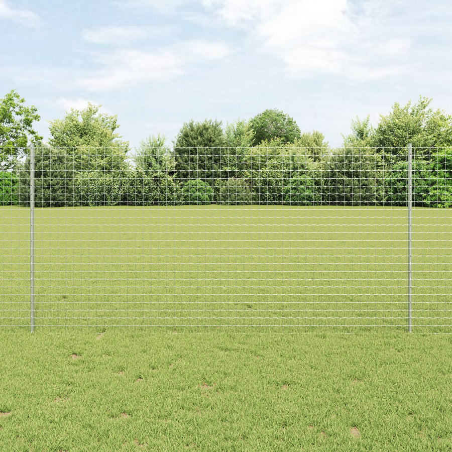 Tuinhekset Set Van 2 Gegalvaniseerd Staal 10 X 1.2 M Duurzaam