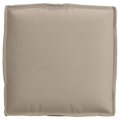 Palletkussens Voor Zitplaatsen 6 Stuks 40X40X8 Cm Oxford Stof Taupe