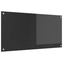 Keukenachterwand 100X50X0,6 Cm Gehard Glas Donkergrijs 100 x 50 cm