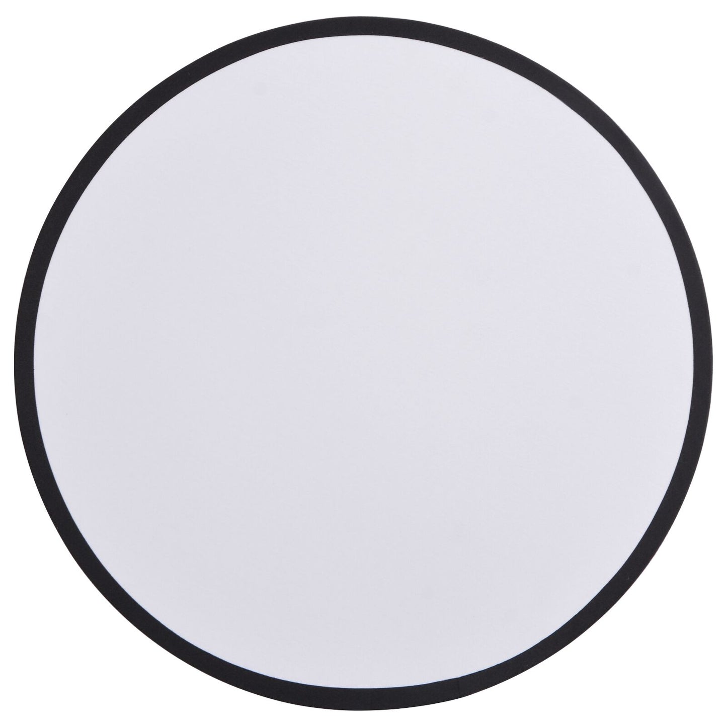 Plafondlamp Flush Mount Ø 30 Cm Stof E27 Ø30 x 13.5 cm Zwart zonder sterrenlampenkap
