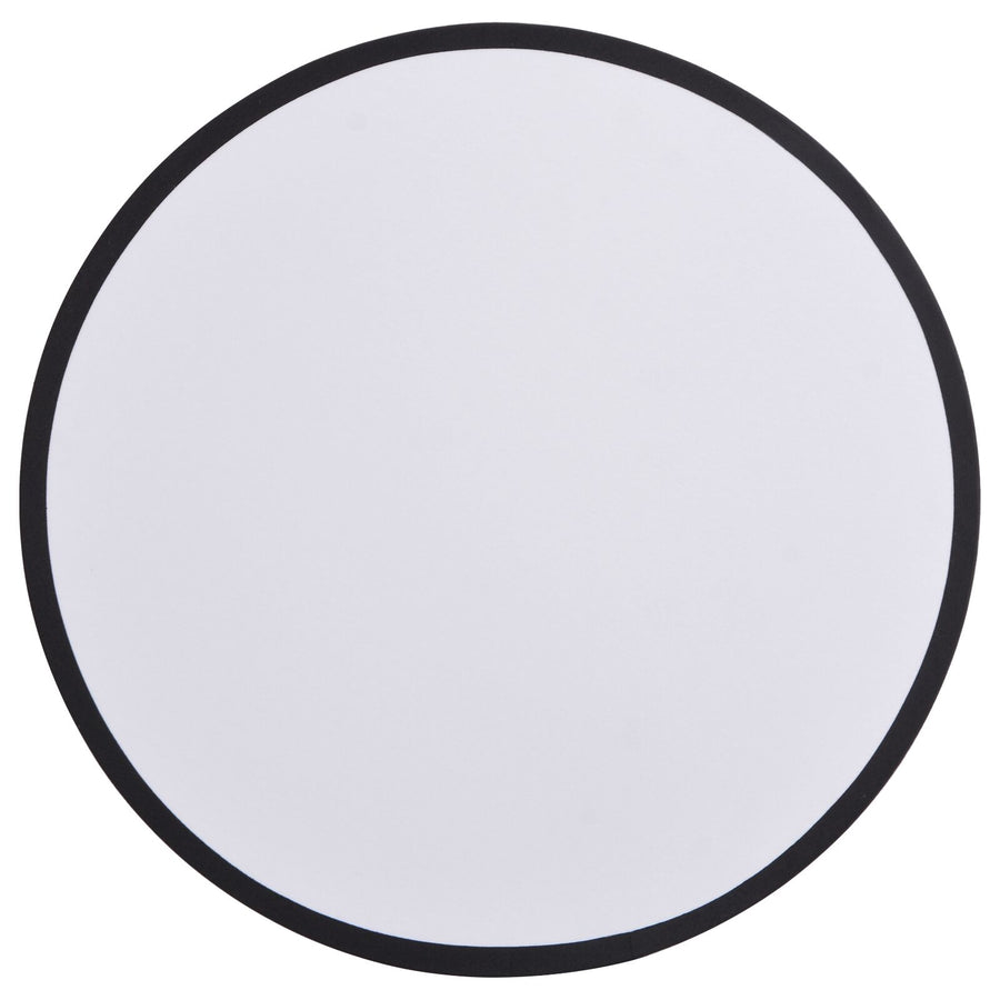 Plafondlamp Flush Mount Ø 30 Cm Stof E27 Ø30 x 13.5 cm Zwart zonder sterrenlampenkap