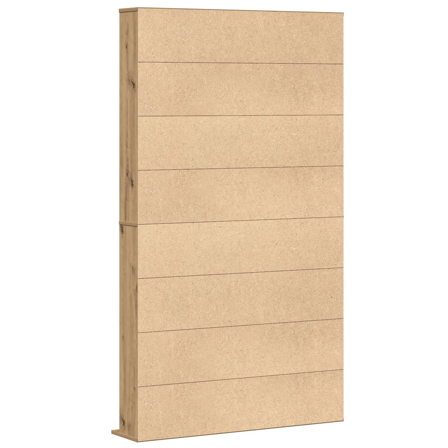Cd Kast In Artisan Eiken - 101X23X177.5 Cm Gemaakt Van Gelamineerd Hout