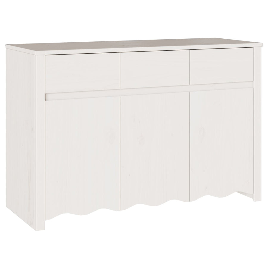 Dressoir ""Drammen"" 114X43X75,5 Cm Massief Hout Van Den Wit