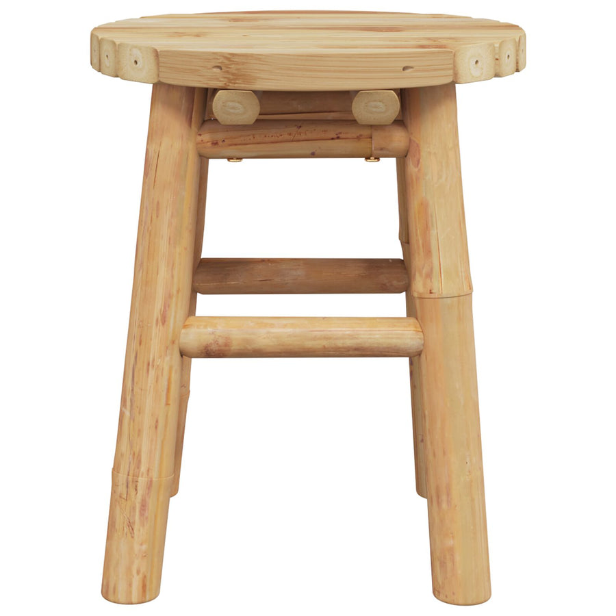 Lage Kruk Rond Ø30X36 Cm Bamboe