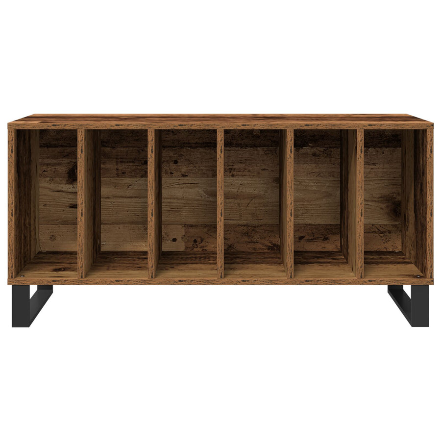 Recordkast Artisan Eiken 100X38X48 Cm Bewerkt Hout