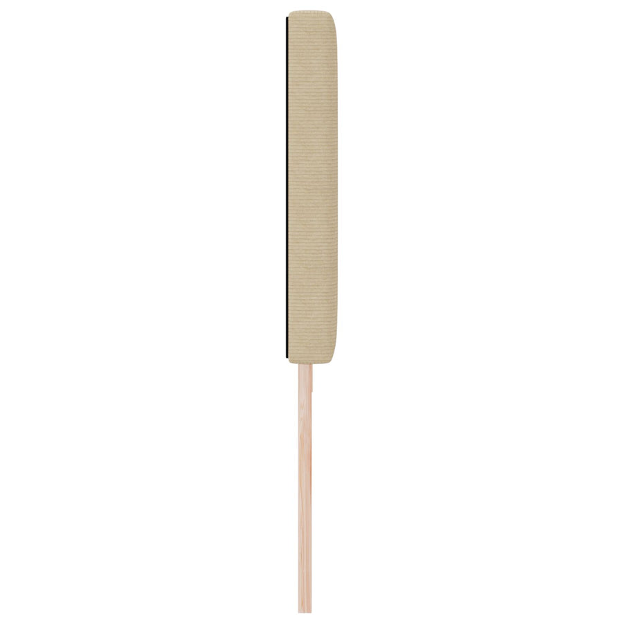 Hoofdbord Eenvoudig Design Corduroy Stof Lichtgroen grijs 200 cm Laag hoofdeinde