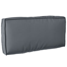 Pallet Kussen Voor Rugsteun 80X40X12 Cm Oxford Stof Anthraciet