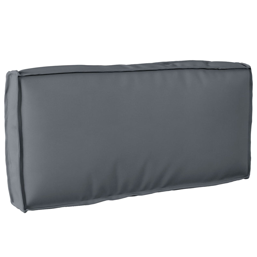 Pallet Kussen Voor Rugsteun 80X40X12 Cm Oxford Stof Anthraciet