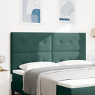Headboard Dark Green 180 cm Velvet