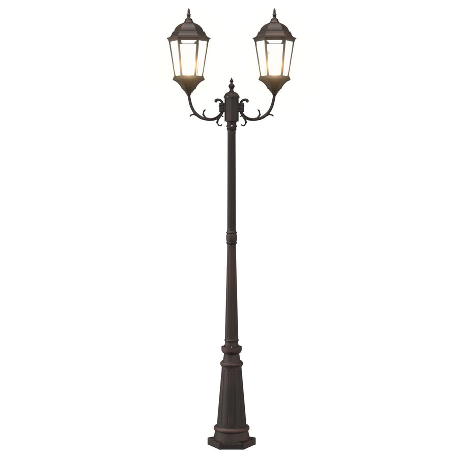 Tuinlicht Post Brons Aluminium 68 X 20 X 235 Cm Tuin Licht Post
