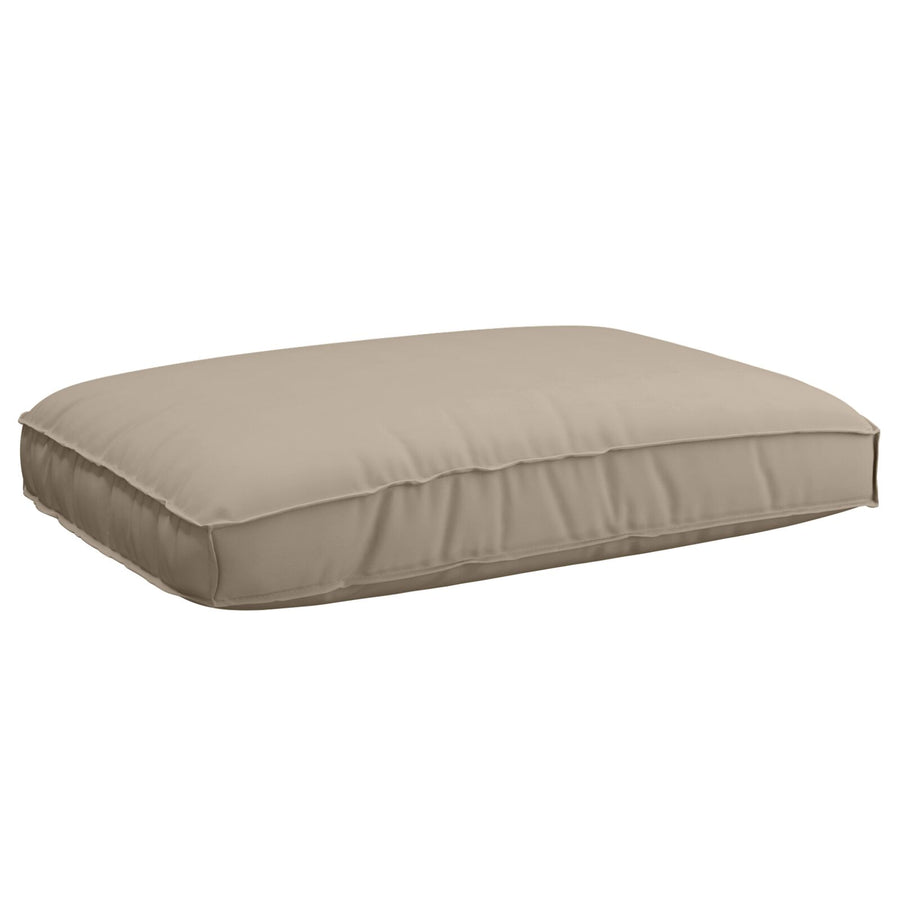 Buiten Kussen Polyester 120 X 12 X 80 Cm Waterafstotend Taupe