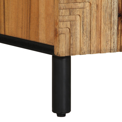 Tv Kast 105X33,5X46 Cm Massief acaciahout
