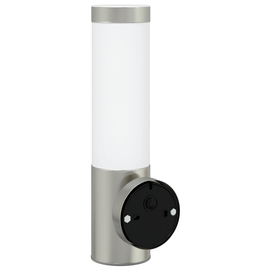 Buitenwandlampen 2 Stuks Rvs Ip44 Zilver met sensor