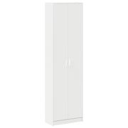 Kledingkast 55x25x189 cm wit kunststof spaanplaat