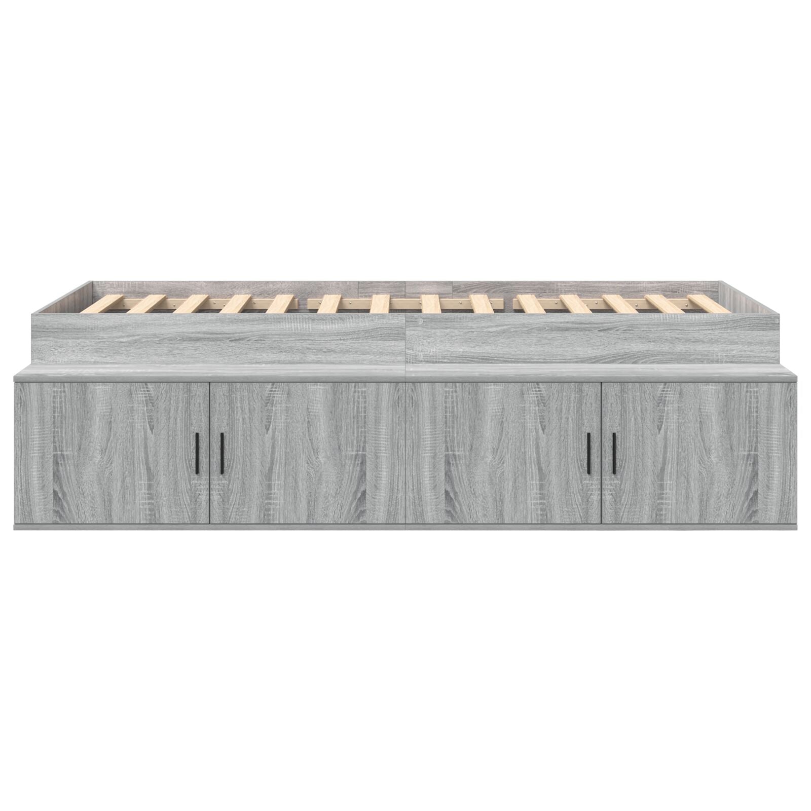 Opbergbedframe Grijs Sonoma 75X190 Cm