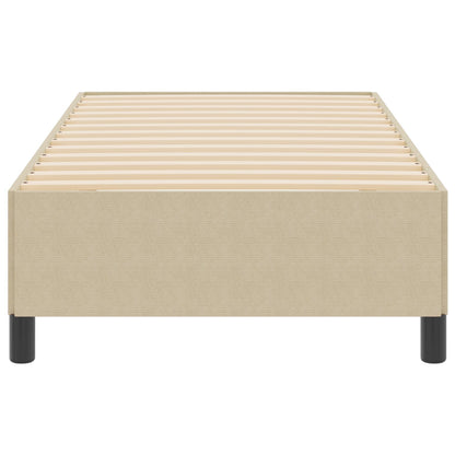 Bedframe Corduroy Stof Lichtgroen grijs 100 x 200 cm