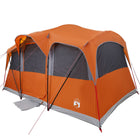 Gezinstent 10 personen 435x255x216 cm oranje