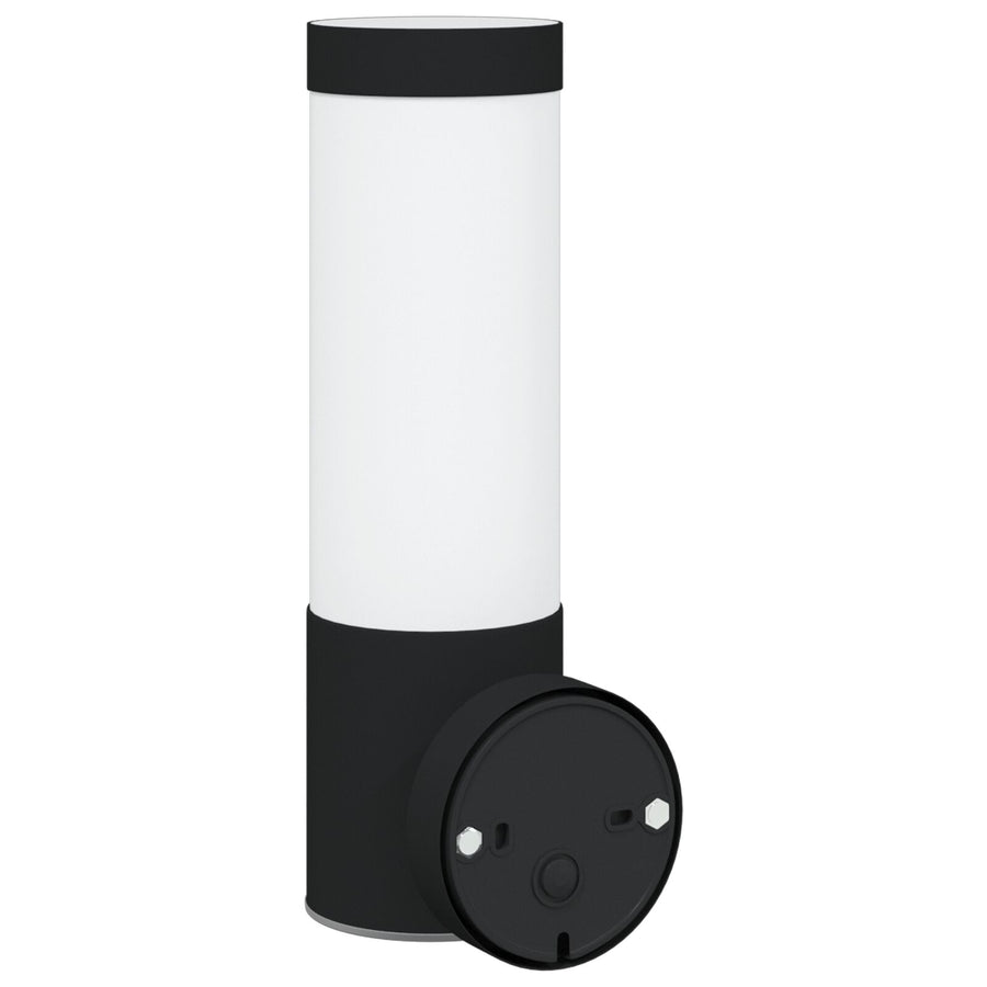 Buiten Wandlamp Rvs Ip44 1 Zwart zonder sensor