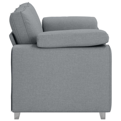 Love Seat Stof Lichtgrijs 120 cm