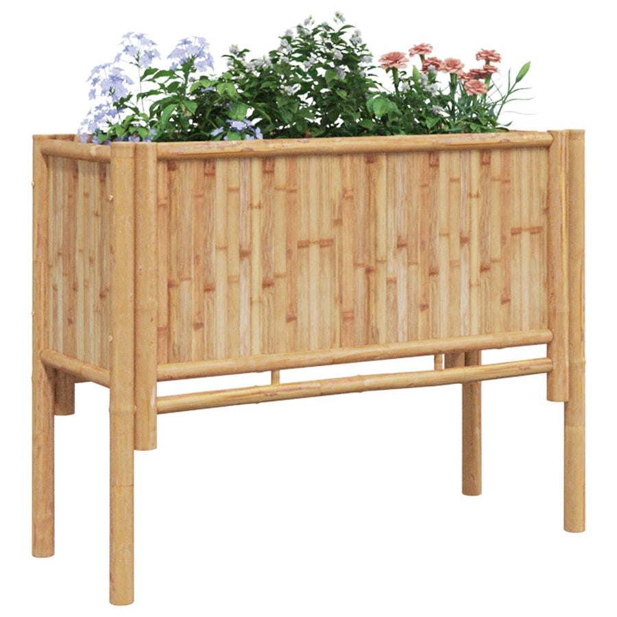 Tuin Verhoogde Bed 90X35X70 Cm Bamboe 90 cm
