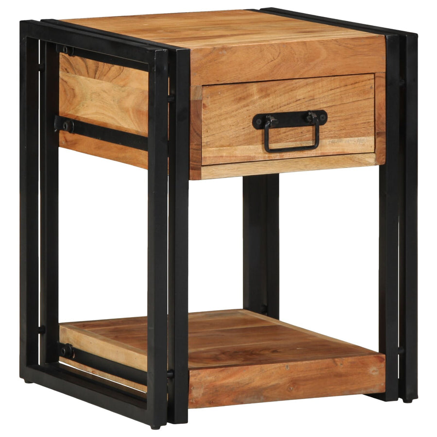 Nachtkast 1 40 x 40 x 50 cm Massief acaciahout