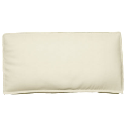 Pallet Kussen Voor Zit-/Lendenkussen Crème 120X60X12 Cm Oxford Stof