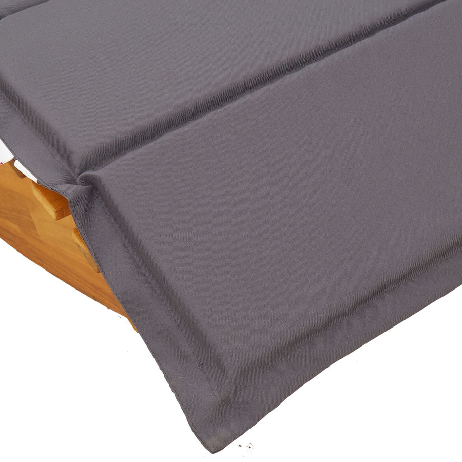 Zonnebed Set Van 2 Donkergrijs