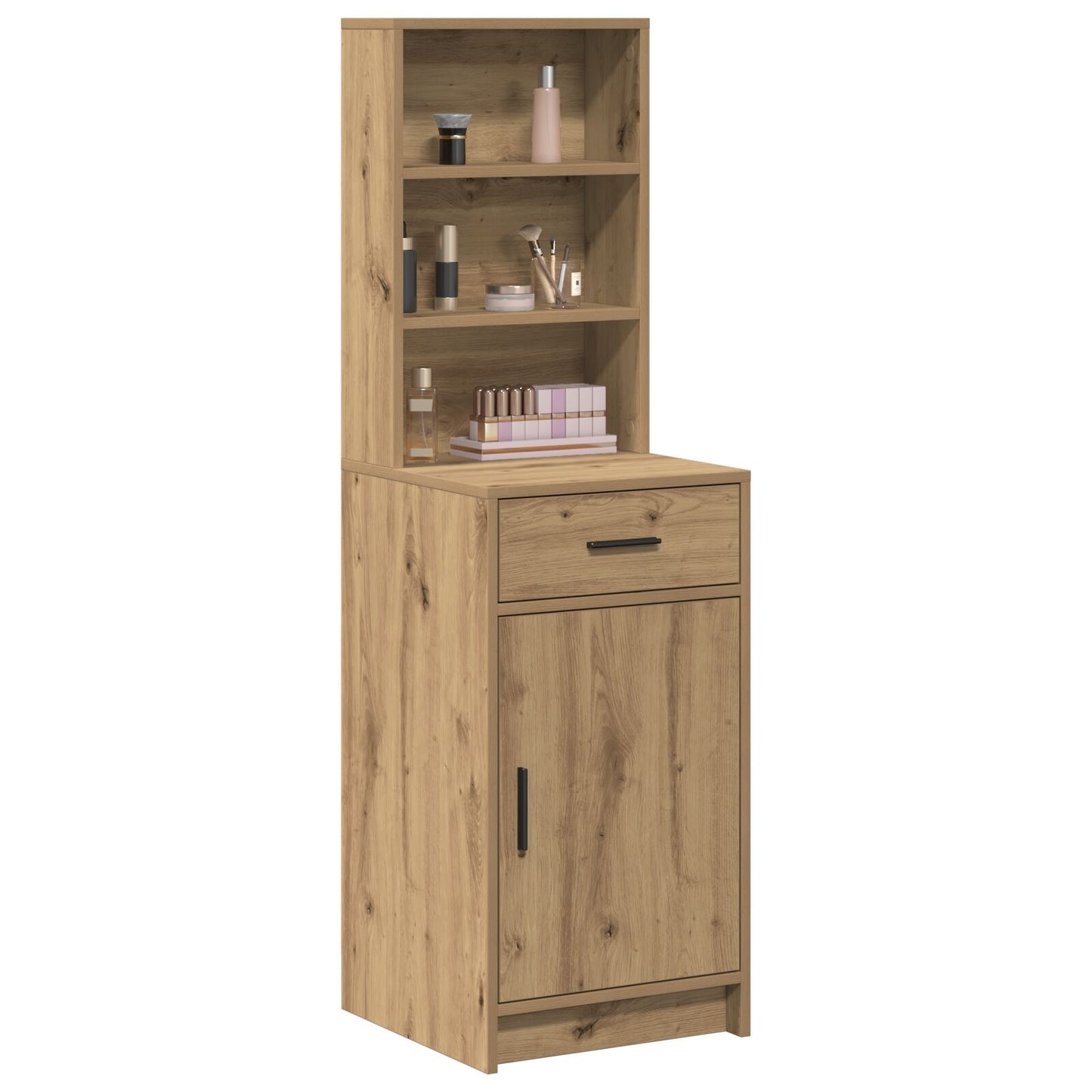 Hoge Kast 40X41X135 Cm Engineered Wood Ambachtelijk eiken