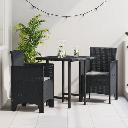 Tuinstoel Set Van 2 , Polypropyleen, Polyester Lichtgrijs Anthraciet