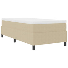 Boxspring Bed Corduroy Stof Lichtgroen grijs 80 x 200 cm
