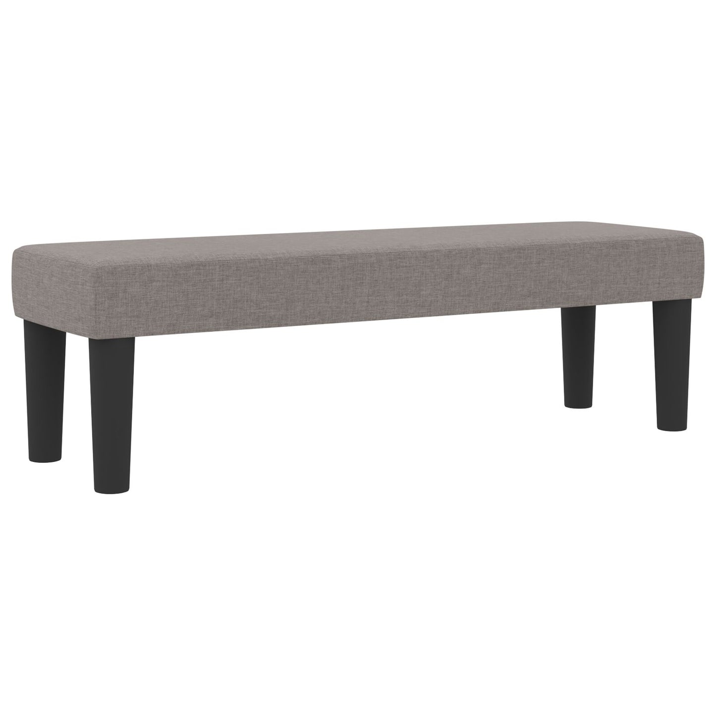 Boxspring Bed Met Matras & Bank Taupe 120X190 Cm Stof Blauw