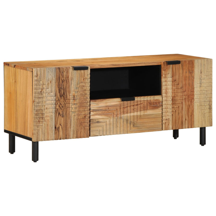 Tv Kast 105X33,5X46 Cm Massief acaciahout