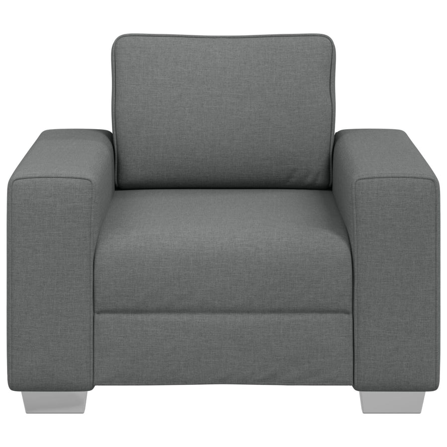 Fauteuil Bekleding Donkergrijs 59 cm