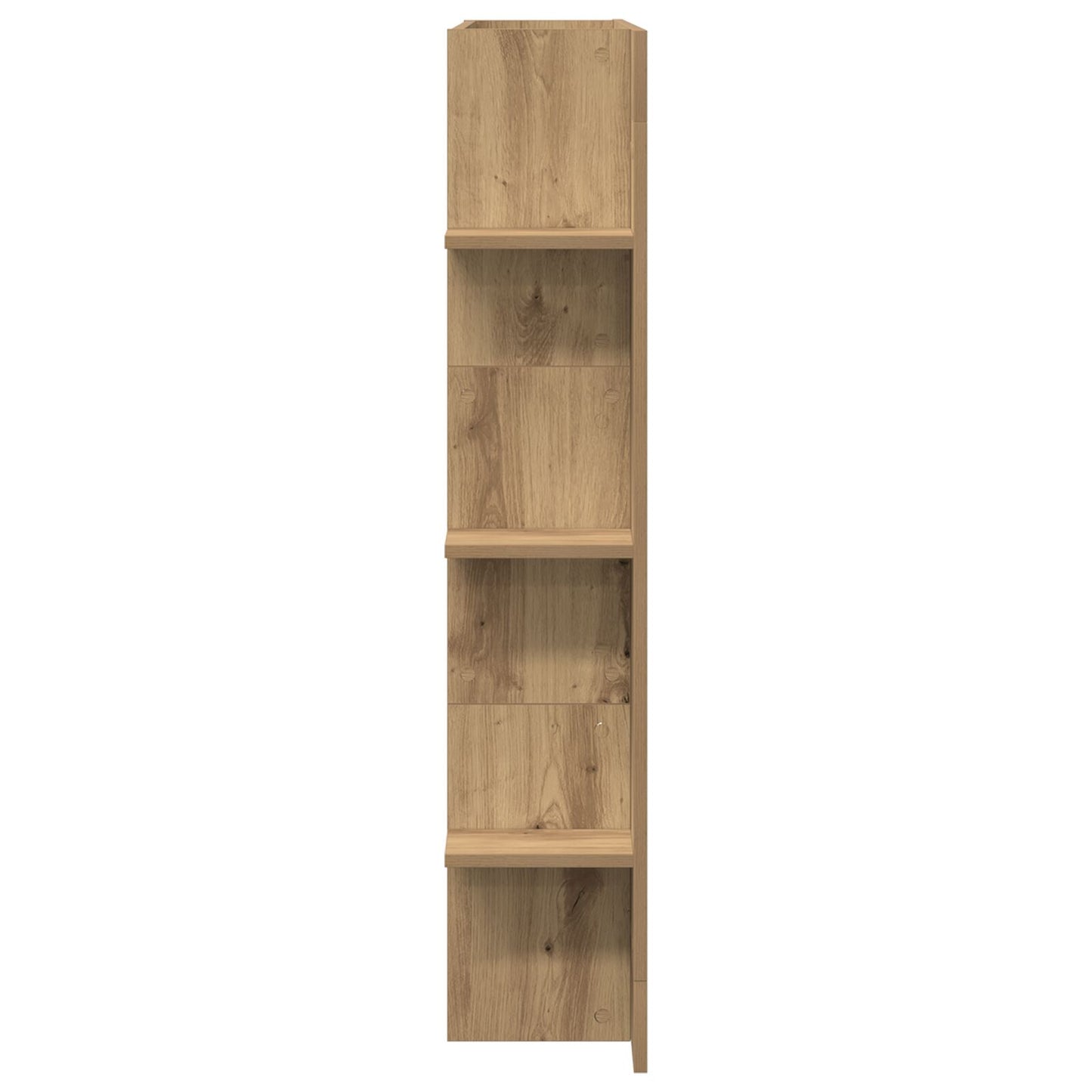 Tv-Kast Aan De Muur Artisan Eiken 152X22X113 Cm Ambachtelijk Eiken