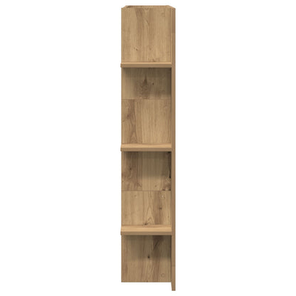 Tv-Kast Aan De Muur Artisan Eiken 152X22X113 Cm Ambachtelijk Eiken