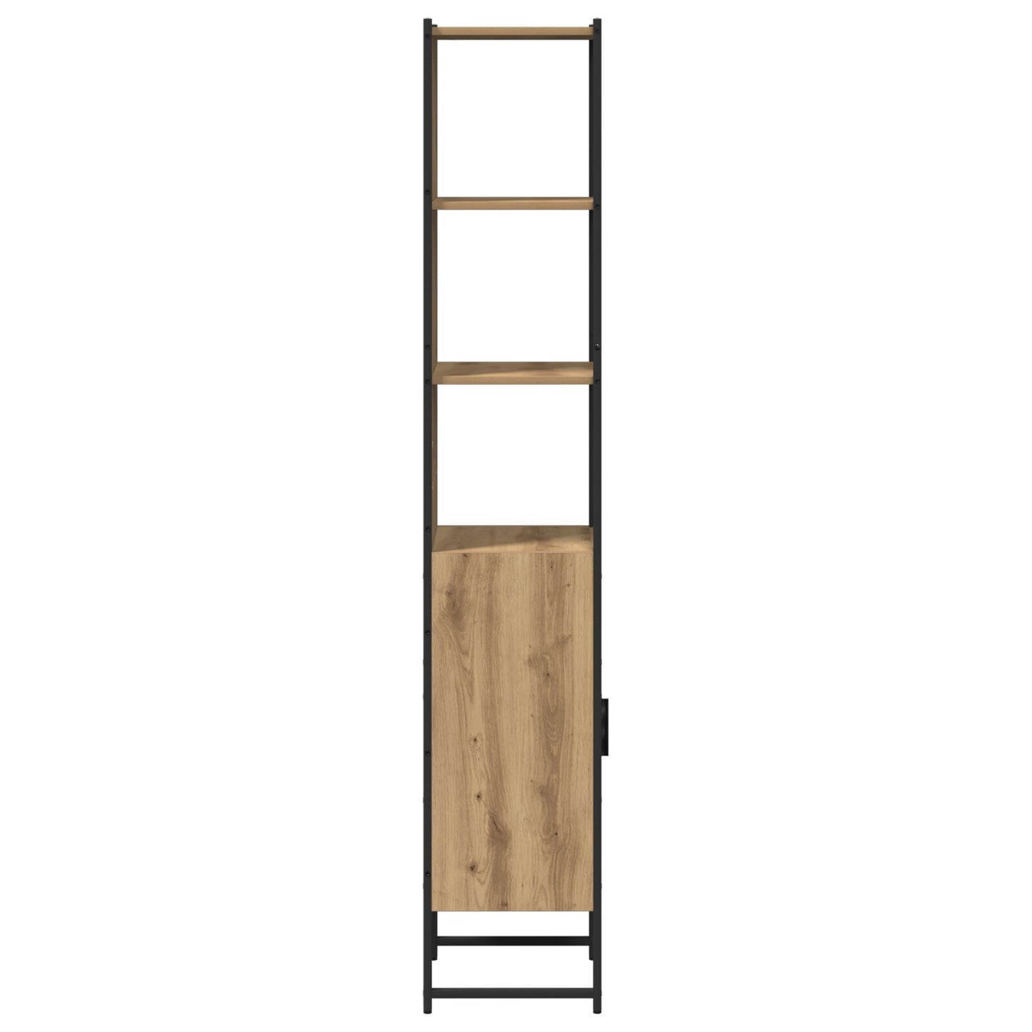 Badkamerkast Artisan Eiken 33X33X185,5 Cm Gelaagd Hout