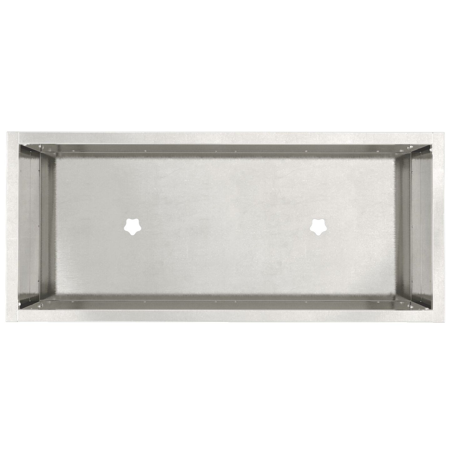 Verhoogde Tuinbak Roestvrijstaal Roestvrij staal 60 x 26 x 45 cm